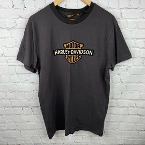 Harley-Davidson Cracked Print Logo Short Sleeve Tee 99101-20VH Men's Size M & XL
